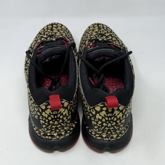 Nike Free Trainer 7.0 Unleash Speed Sneakers Mens 11 Gold Black Cheetah Mid Top - Picture 8 of 16